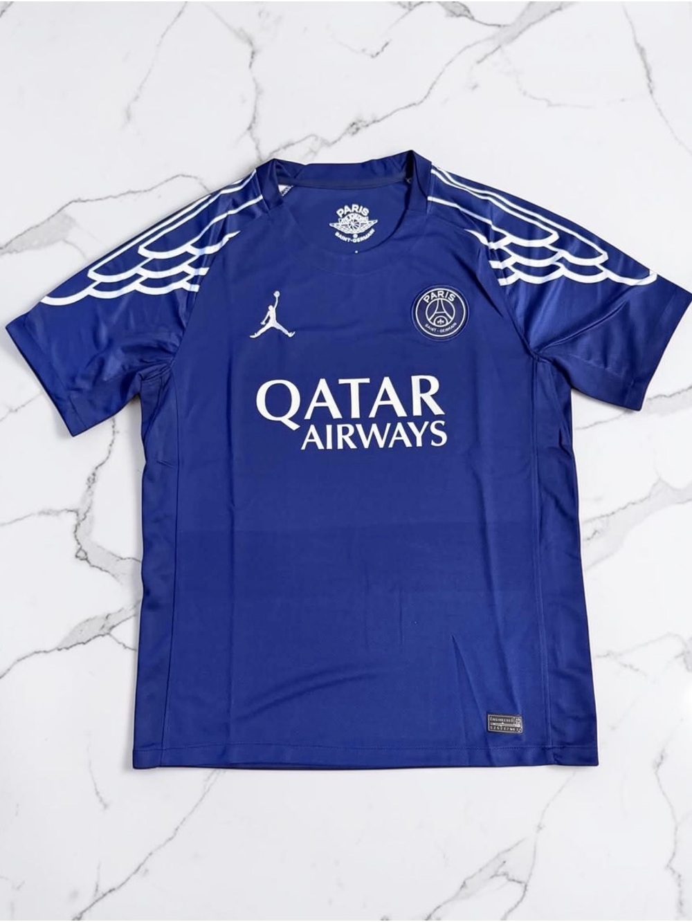 Paris Saint-Germain (PSG) Jordan Blue Men's Football Jersey